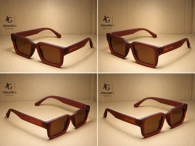 Oculos de Sol Malli Marrom.