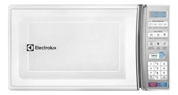 Micro-ondas de Bancada Electrolux Branco 27L 127V