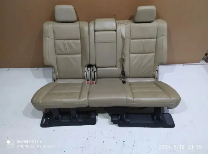 Jogo Bancos jeep grand cherokee Limit 2013 couro bege 