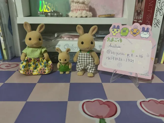 Coelhos raio de sol - sylvanian families