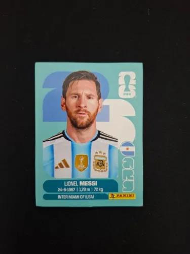 Figurinha da Copa do Mundo 2026 Do Lionel Messi