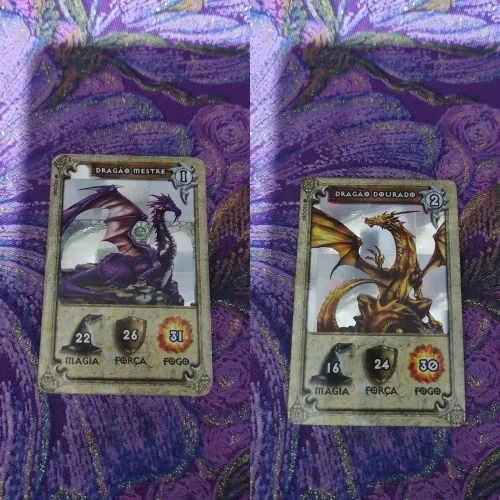10 Dragões Prateados Dracomania Elmas Chips Originais(Vendo Avulso Também)