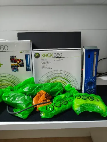 Xbox 360 fat Big Box completo 