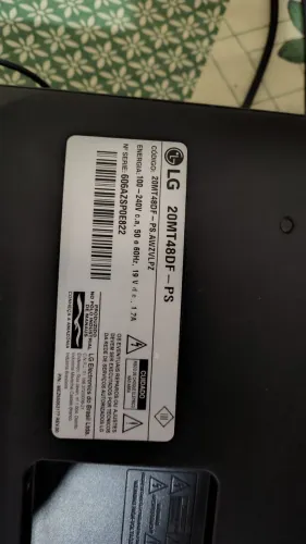 TV monitor 20 polegadas LG e