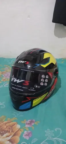 Capacete para moto fw3