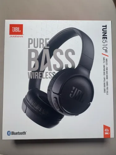 Fone JBL Bluetooth 510bt preto