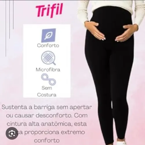 Calça legging gestante trifil tamanho G