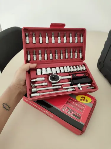 Kit ferramentas 46 peças (maleta nova)