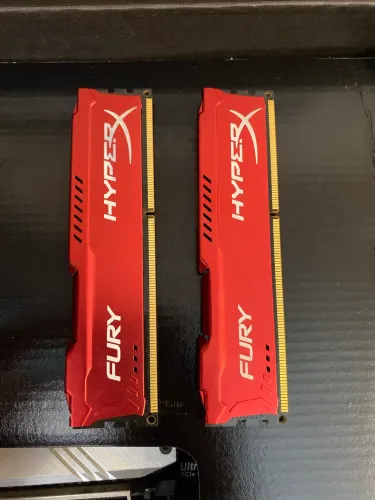Memória RAM HyperX Fury 8GB (2x4gb)