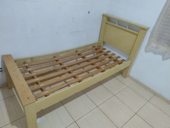 CAMA MDF Marfim 