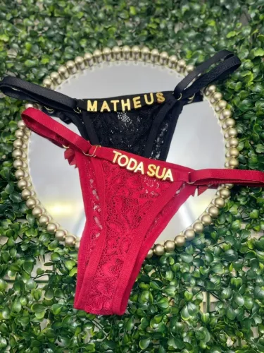 CALCINHA PERSONALIZADA - PRESENTE CRIATIVO QUE IMPRESSIONA
