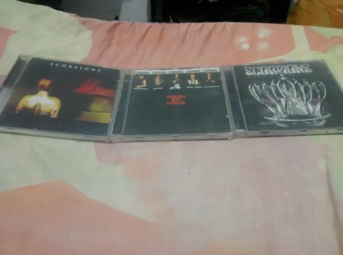 Scorpions 3 cds - Nacionais e Importado.