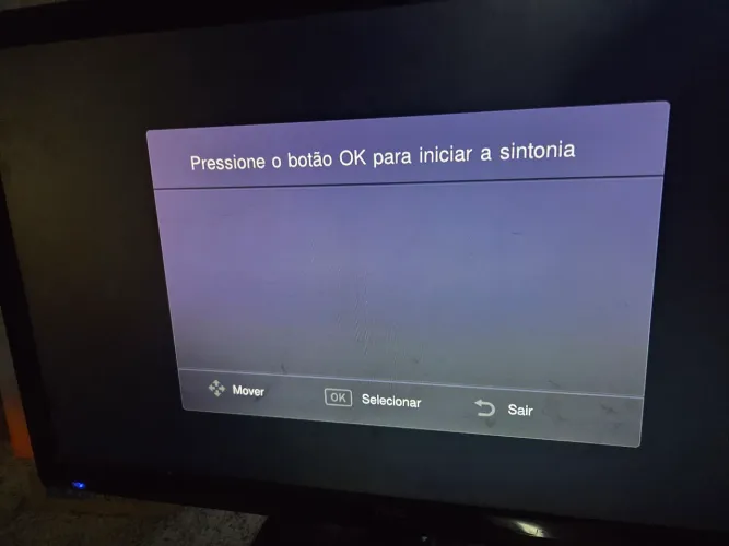 Tv aoc com defeito