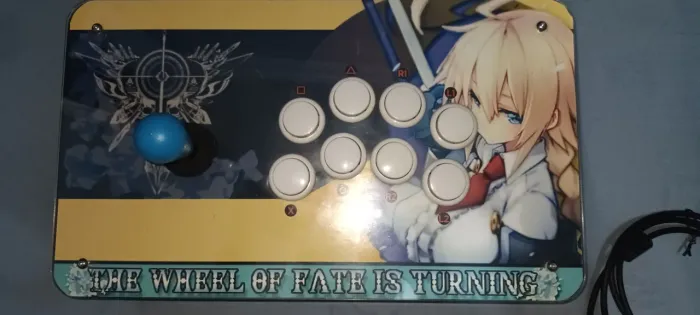 Controle Arcade Ultra Arcade com arte personalizada (REMOVÍVEL)