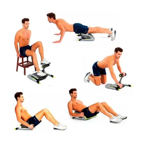 Plataforma Abdominal Dobravel Genis AB Max Com 3 Niveis Intensidade