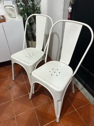 Cadeira de ferro 2 unidades