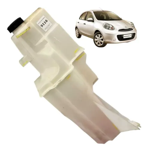 *reservatorio Radiador Nissan Versa E March 1.6 2014/2017 peça origina retirada