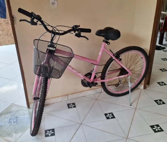 Vendo bicicleta seminovo nova,pouco usada.