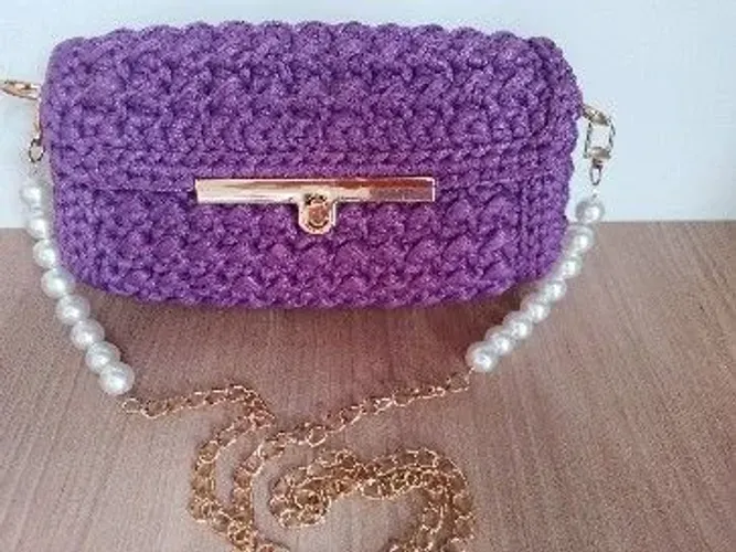 Bolsa em crochê