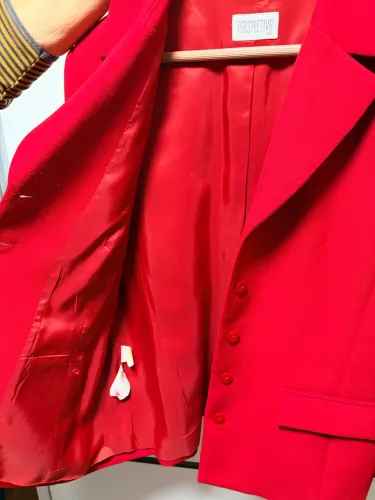 Blazer vermelho