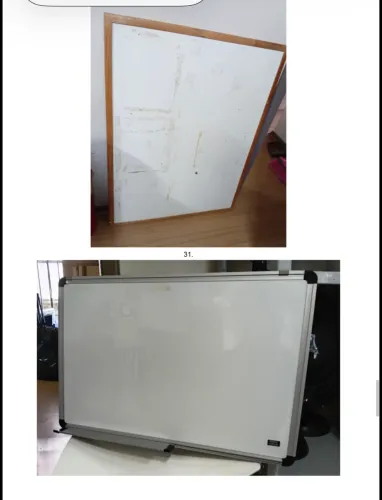 Quadros branco / verde