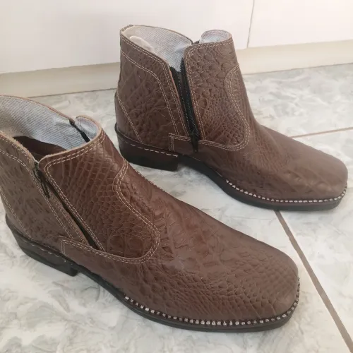 Bota country masculina (tamanho 43)