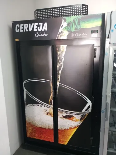 NZ. Cervejeira king 2 portas 22 cx