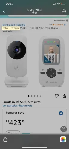 Babá eletrônica 