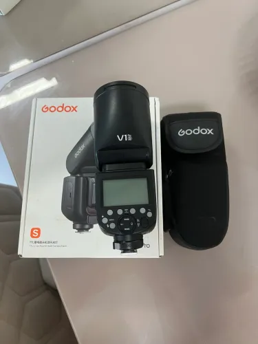 Godox V1 Pro Sony + Kit de Acessórios Magnéticos | Estado de Novo