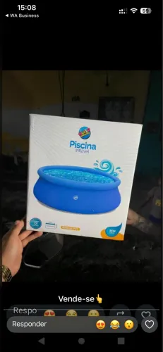 Piscina quase 4 mil litros