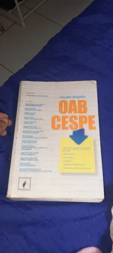Vendo livro OAB Cesp com mais 1.400 questões da OAB realizadas pelo cesp