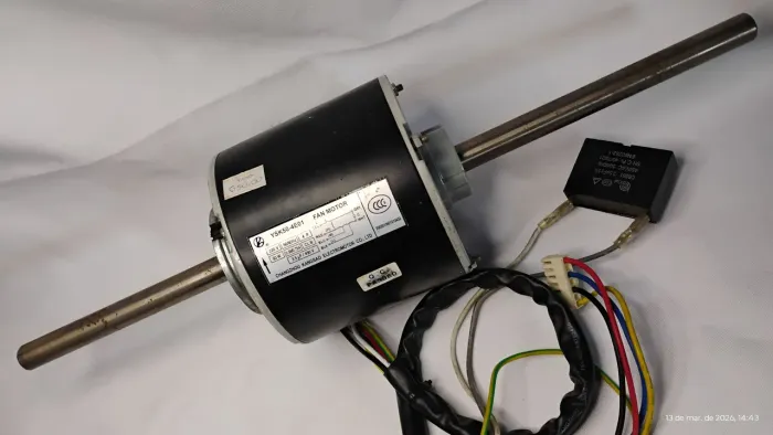 MOTOR VENT. EVAP. EIXO DUPLO PISO TETO 48000BTU ELGIN/CARRIER