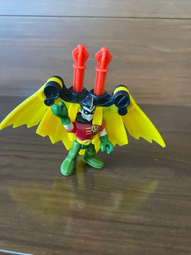 Robin com lançador - Imaginext