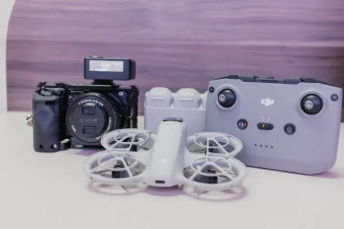 COMBO SONY A6300 + DJI NEO + FLASH GODOX