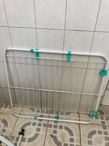 Portão Grade Expansivo Proteção Criança Cão Pet 70 a 115 Cm da Pet Útil
