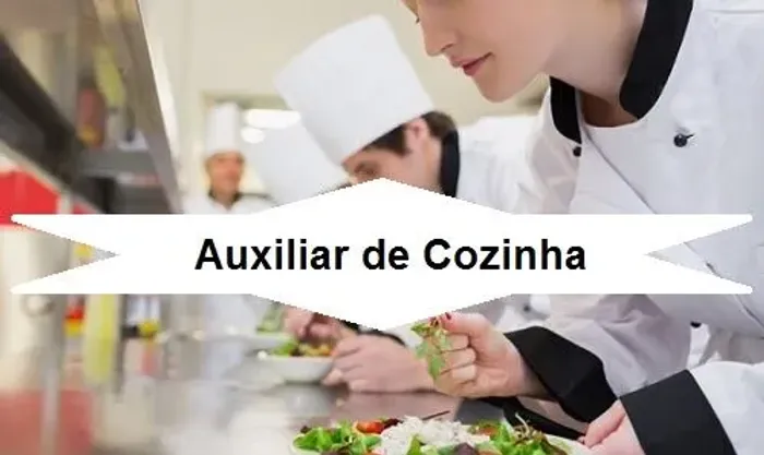 AUXILIAR DE COZINHA E GARÇON