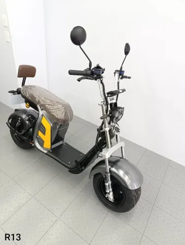 Scooter Elétrica R-13 1000W 60V 24Ah | 50km Autonomia | NFC | Bluetooth | Até 200kg