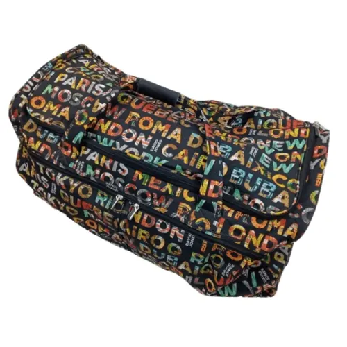 MALA SACOLA DE VIAGEM 80x35 COM RODINHAS E PUXADOR - USADO 