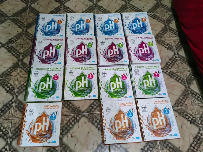 Livro pH do primeiro ano do ensino médio de itinerário formativo de biologia e química 