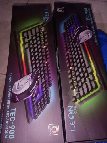 Mouse e teclado gamer