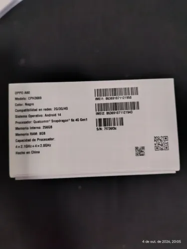 Oppo a60 semi novo