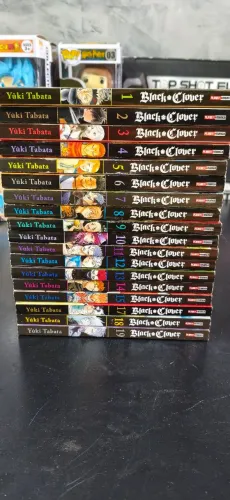 Mangá BLACK CLOVER 1 ao 15 e 17 ao 19