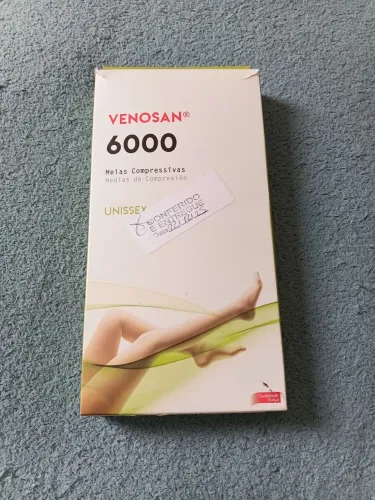 Meias compressivas 20-30 mmHg marca Venosan tamanho M