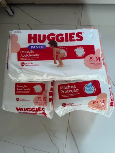 Fralda Huggies M