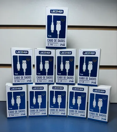 Kit 10 Cabos IPhone NOVOS