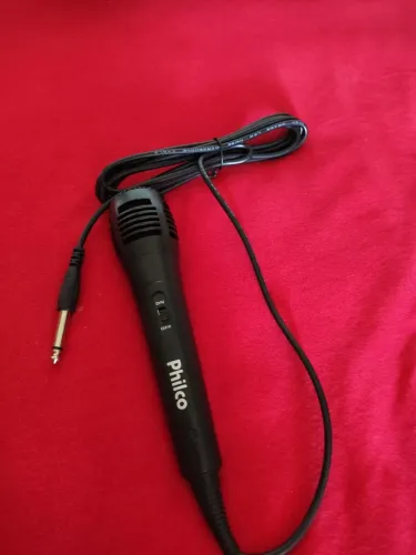 Microfone de karaokê original novo