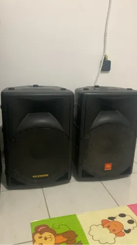 Par de caixas altas Ativa+Passiva 15? JBL