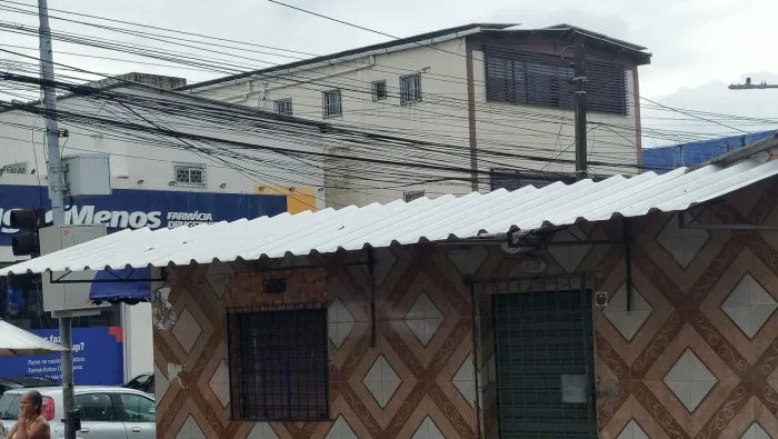 Coberta em alumínio 