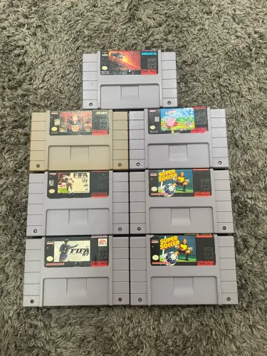 Jogos Originais Snes