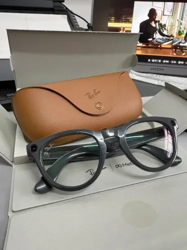 óculos ray-ban meta headliner de segunda geração, tamanho 50